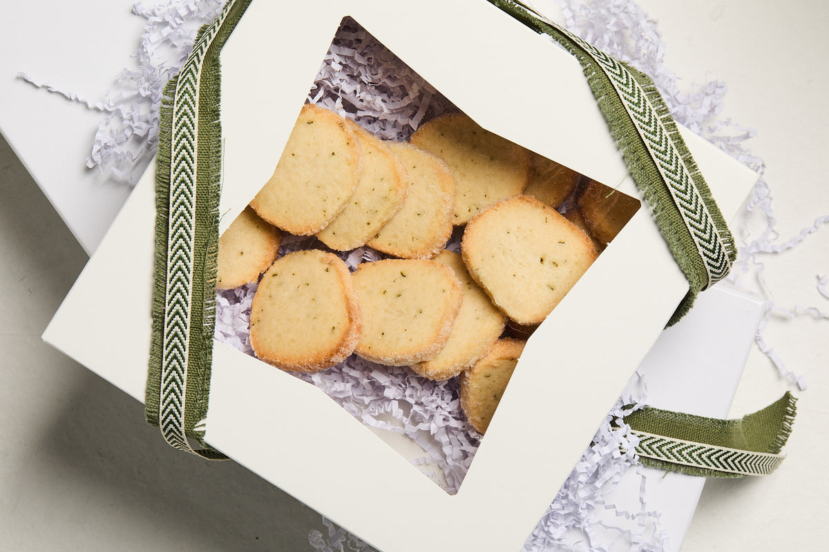 Holiday Brownies & Cookies Gift Set: six Texas Praline Brownies and a dozen Rosemary Shortbread cookies