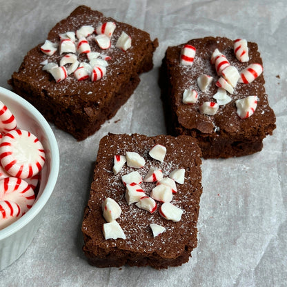 Texas Peppermint Bliss Brownie